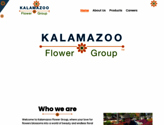kalamazooflowergroup.com screenshot