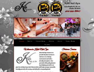 kalanailspa.com screenshot