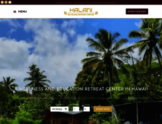kalani.com screenshot