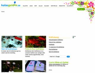kalasguiden.se screenshot