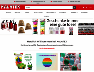 kalatex-shop.de screenshot