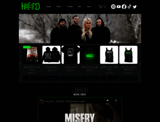 kaleidoband.com screenshot