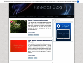kaleidosblog.com screenshot