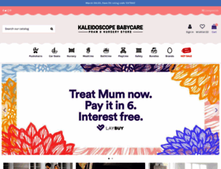 kaleidoscopebabycare.com screenshot