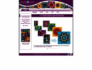 kaleidoscopecollections.com screenshot