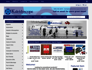 kaleidoscopepromos.com screenshot