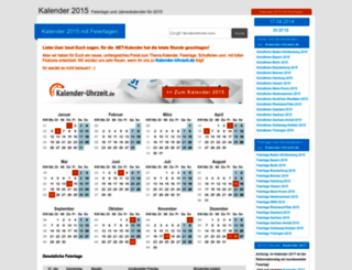 kalender-2015.net screenshot