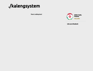 kalengsystem.blogspot.com screenshot