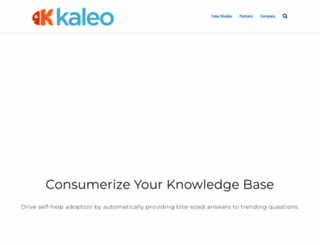 kaleosoftware.com screenshot