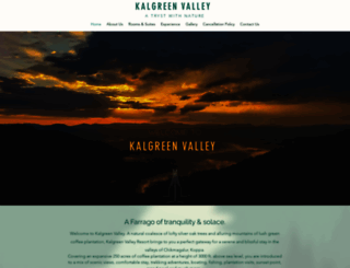 kalgreenvalleyresort.com screenshot