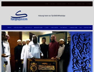 kaligrafer.com screenshot