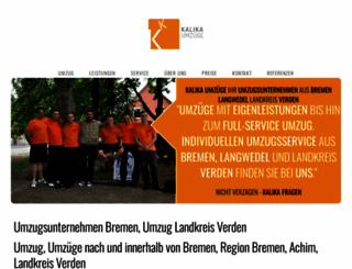 kalika-umzuege.de screenshot