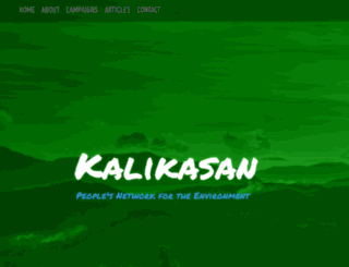 kalikasan.net screenshot