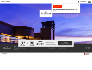 kalimaresort.smartbooking-pro.com screenshot