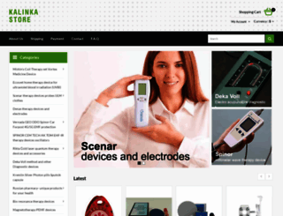 kalinka-store.com screenshot