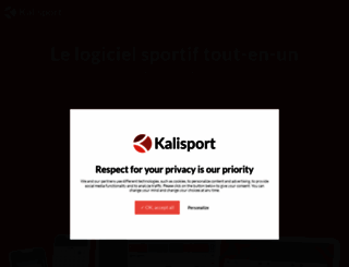 kalisport.com screenshot
