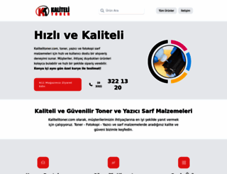 kalitelitoner.com screenshot