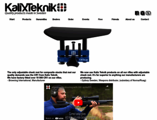 kalixteknik.com screenshot