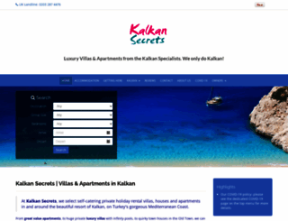 kalkansecrets.com screenshot