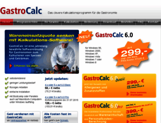 kalkulationsprogramm.de screenshot