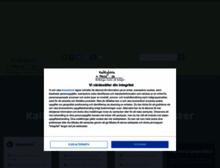 kalkyleramera.se screenshot