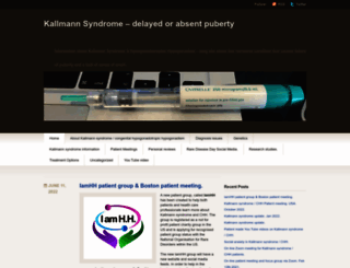 kallmannsyndrome.wordpress.com screenshot
