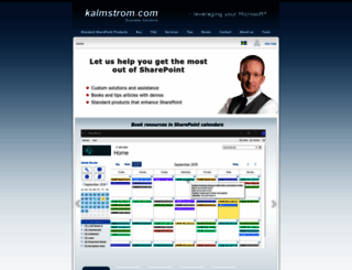 kalmstrom.com screenshot
