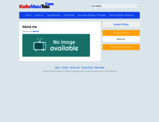 kalomautau.com screenshot