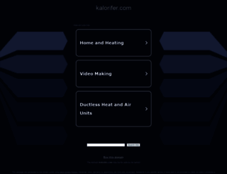 kalorifer.com screenshot