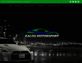 kaloumotorsport.com screenshot