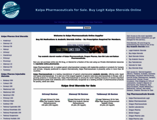 kalpa-pharmaceuticals.com screenshot
