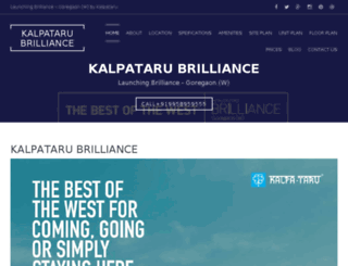 kalpatarubrilliancemumbai.com screenshot