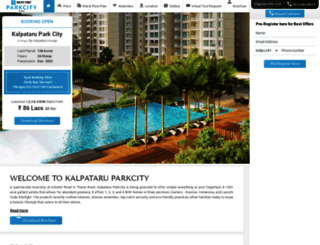 kalpataruparkcity.com screenshot