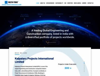 kalpatarupower.com screenshot