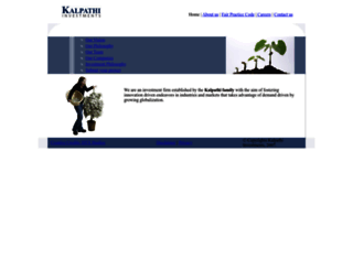 kalpathiinvestments.com screenshot