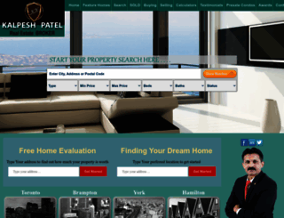 kalpeshhomes.com screenshot