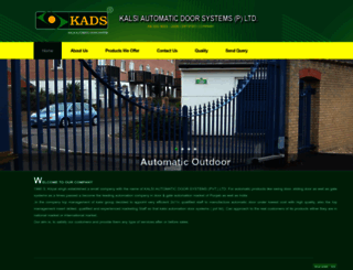 kalsiautodoors.com screenshot