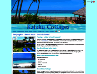 kalukucottages.com screenshot