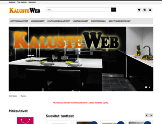kalusteweb.fi screenshot