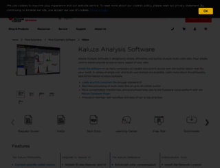 kaluzasoftware.com screenshot
