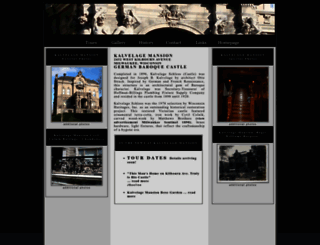 kalvelagemansion.com screenshot
