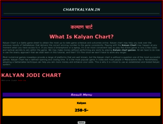 kalyancharts.in screenshot