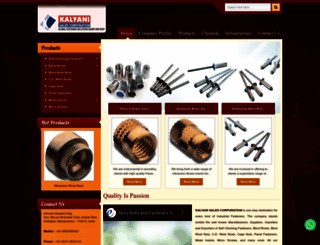 kalyanisales.com screenshot