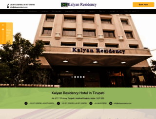 kalyanresidency.com screenshot