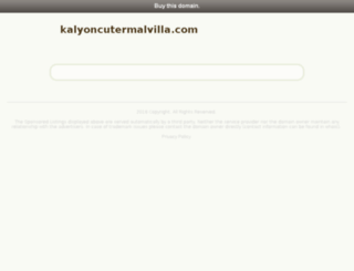 kalyoncutermalvilla.com screenshot
