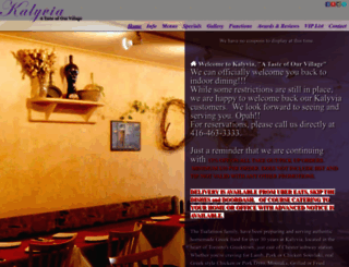 kalyvia.com screenshot