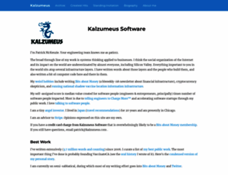 kalzumeus.com screenshot