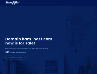 kam-host.com screenshot