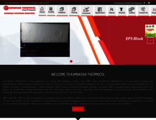 kamakshathermocol.com screenshot