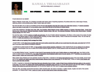 kamala-thiagarajan.com screenshot